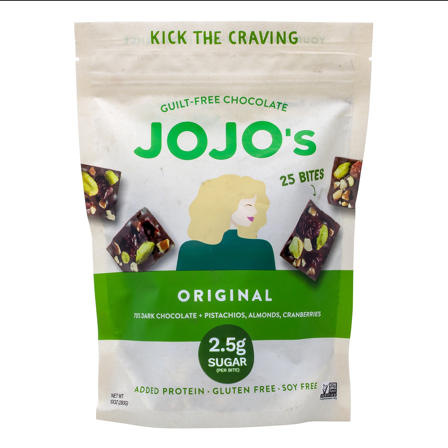 JoJos Original Dark Chocolate Bites 10oz (220-02039)
