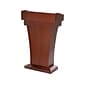 AdirOffice 43.3" Podium Lectern with Cover, Cherry (661-012-CH-PKG)
