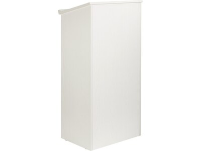 AdirOffice 45.8 Podium Lectern with Cover, White (661-01-WHI)
