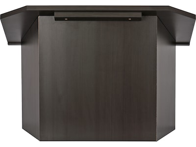 AdirOffice 19" Tabletop Lectern with Cover, Black (661-05-BLK-PKG)