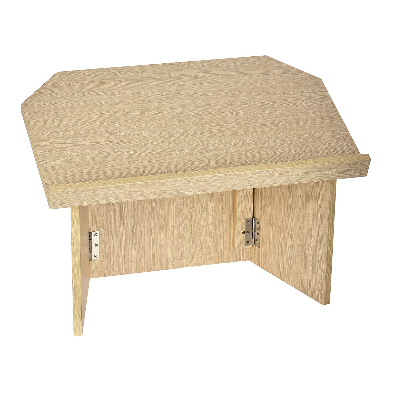 AdirOffice 19 Tabletop Lectern, Medium Oak (661-05-MEO-PKG)