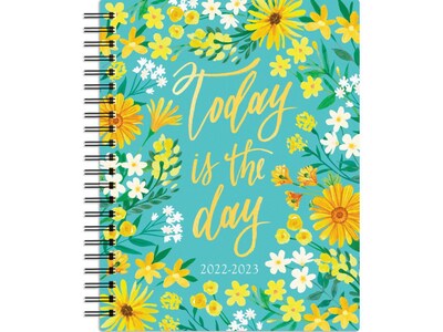 2022-2023 Plato Bonnie Marcus 6 x 7.75 Weekly Desk Planner, Multicolor (9781975450328)