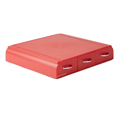 Mind Reader Plastic Single Serve Coffee Pod Storage Drawer, 36 Pod Capacity, Red (TRAY6-RED)