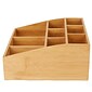Mind Reader 'Square' 9 Compartment Condiment Organizer, Bamboo wood (COMP9BMB-BRN)