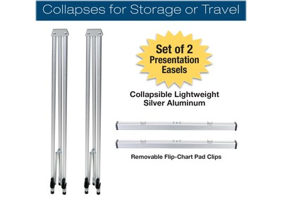 Testrite Visual  Flip Chart and Display Easels