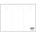 Zapco 67 lbs. Digital Bristol Cover Door Hanger, 3.67 x 8.50, White, 150/Pack (212-50FWH23D)