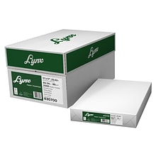 Domtar Lynx Opaque 11 x 17 Digital Ultra Smooth Laser Paper, 24 lbs., 96 Brightness, 2500 Sheets/C