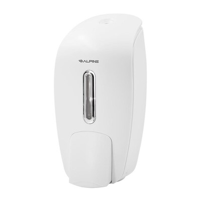Alpine Industries 800 ml White Surface Mounted Hand Soap Dispenser 2 Pack