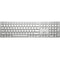 HP 970 Wireless Programmable Keyboard, Natural Silver (3Z729AA#ABA)