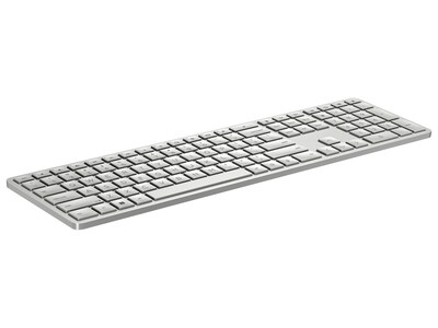 HP 970 Wireless Programmable Keyboard, Natural Silver (3Z729AA#ABA)