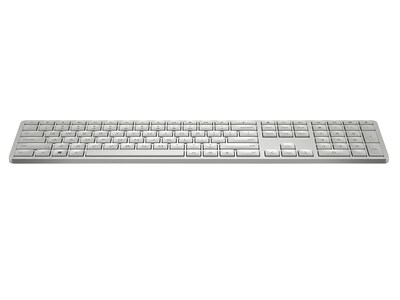 HP 970 Wireless Programmable Keyboard, Natural Silver (3Z729AA#ABA)