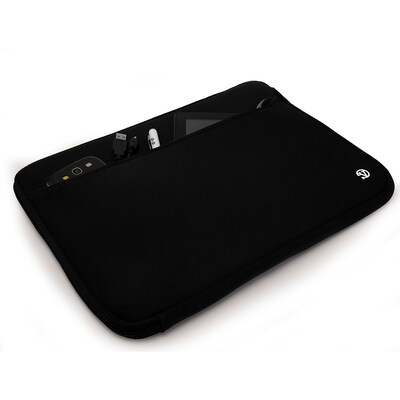 Vangoddy Neoprene Laptop Carrying Sleeve Fits up to 13" Laptops (Black)