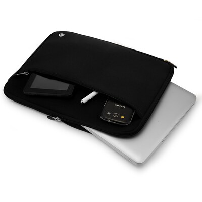 Vangoddy Neoprene Laptop Carrying Sleeve Fits up to 13" Laptops (Black)