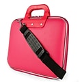 SumacLife Cady Laptop Organizer Bag Fits up to 14 Laptop Organizers (Pink)