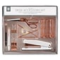 U Brands Desktop Set, Rose Gold Metal (2106U00-01)