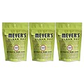 Mrs. Meyers® Automatic Dish Detergent, Lemon, 12.7 oz Pack, 20/Pack, 6/Carton