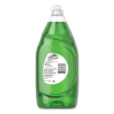 Gain® Dishwashing Liquid, Gain Original, 38 oz Bottle, 8/Carton