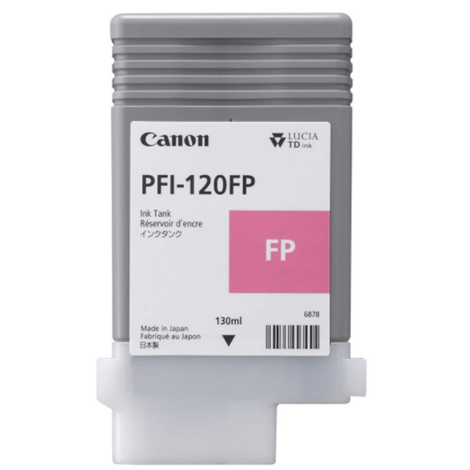 Canon 120FP Fluorescent Pink Standard Yield Ink Cartridge (3499C001AA)
