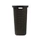 Mind Reader 15.85-Gallon Laundry Hamper with Lid, Plastic, Brown (60HAMP-BRN)