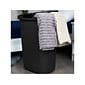 Mind Reader 15.85-Gallon Laundry Hamper with Lid, Plastic, Black (60HAMP-BLK)