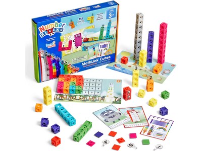 hand2mind Numberblocks MathLink Cubes 1-10 Activity Set (93417)