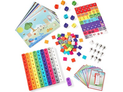 hand2mind Numberblocks MathLink Cubes 1-10 Activity Set (93417)