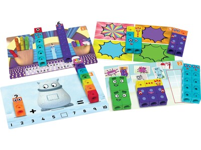 hand2mind Numberblocks MathLink Cubes 1-10 Activity Set (93417)