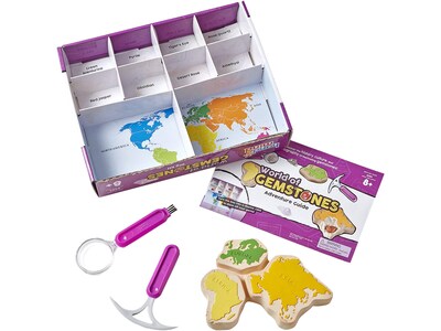 hand2mind World of Gemstones Dig Kit (93419)