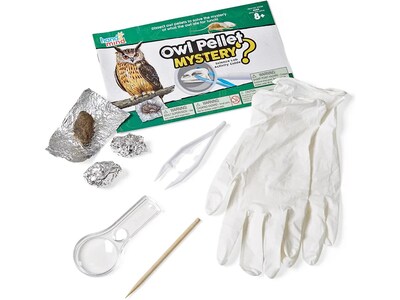 hand2mind Owl Pellet Mystery Science Lab Kit, Green/White (90738)