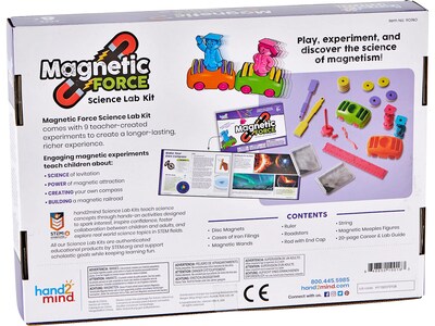 hand2mind Magnetic Force Science Lab Kit (90740)