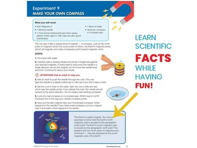 hand2mind Magnetic Force Science Lab Kit (90740)