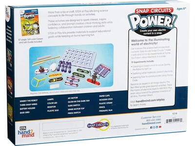 hand2mind Snap Circuits. Power! Electricity Kit (90741)