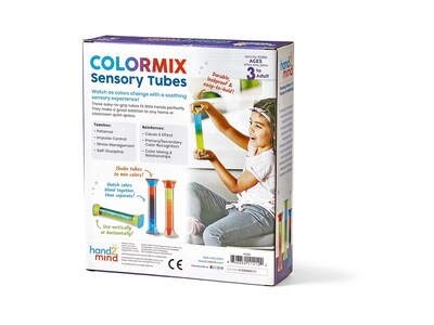 hand2mind ColorMix Sensory Tubes, 3/Pack (93386)