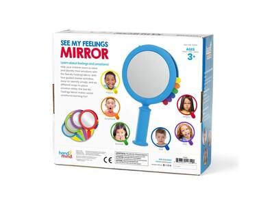 hand2mind See My Feelings Mirrors, 4/Pack (91293)