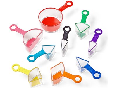 Rainbow Fraction Liquid Measuring Cups