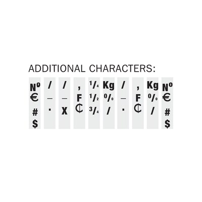 Trodat Professional 55510 Self-Inking Numberer, Ten Bands/Digits, Type Size: 2, Black