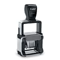 Trodat Professional 5556 Self-Inking Numberer, Six Bands/Digits, Type Size: 1-1/2, Black
