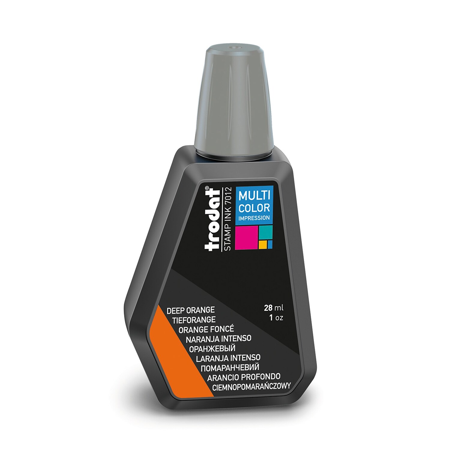 Trodat 28 ML (.9 oz.) Bottle Orange Stamp Pad Refill Ink