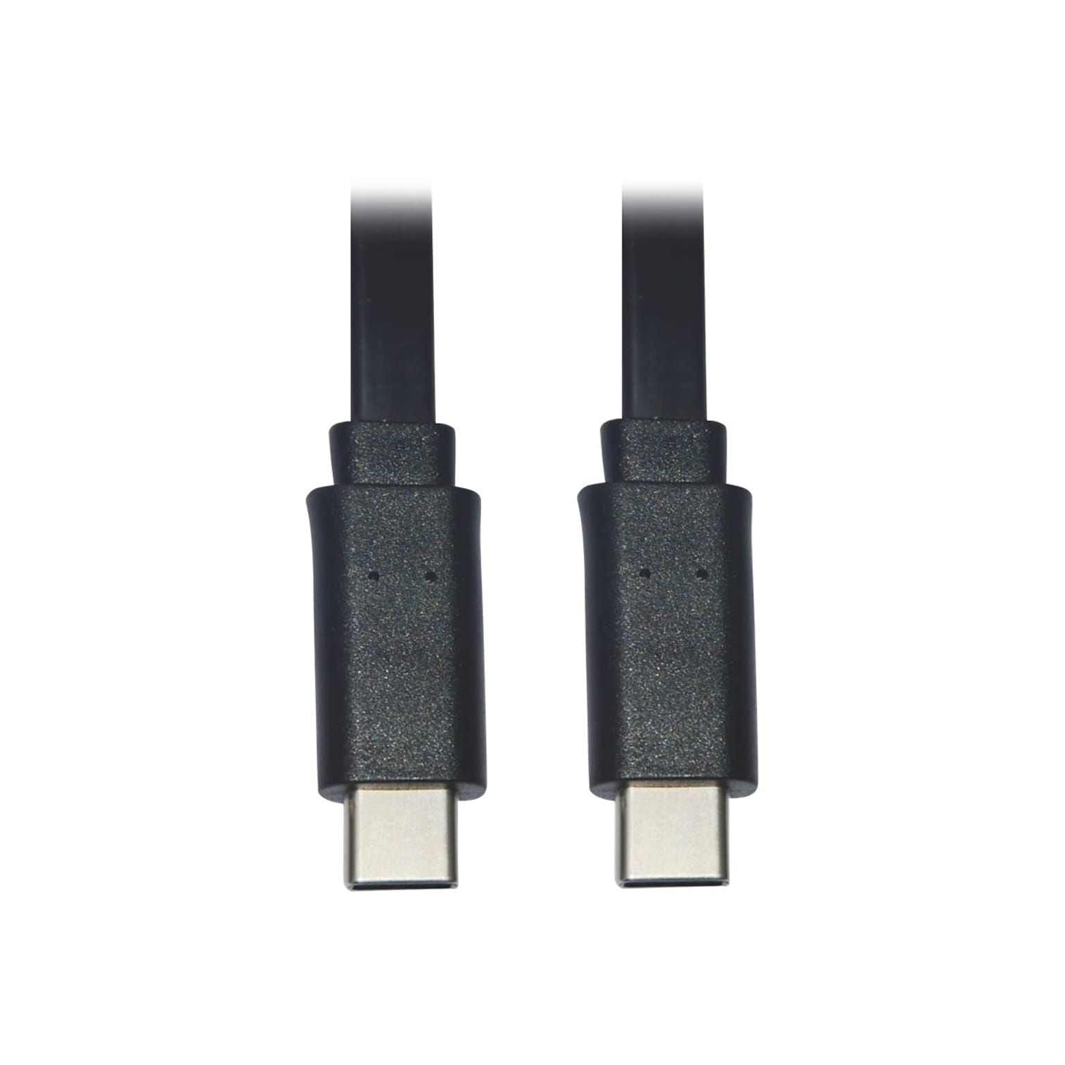 Tripp Lite 3 USB C Cable, Black (U040-003-C-FL)
