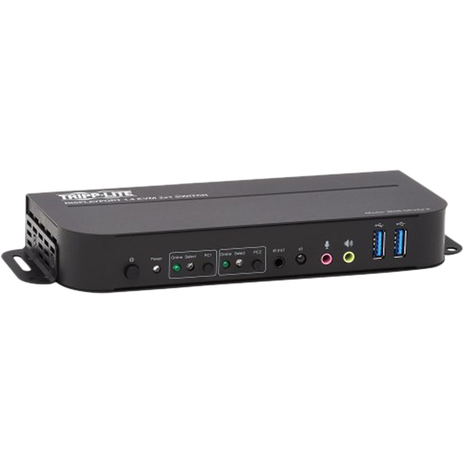 Tripp Lite 2-Port Unmanaged Switch, Up to 5 Gbps, Black (B005-DPUA2-K)