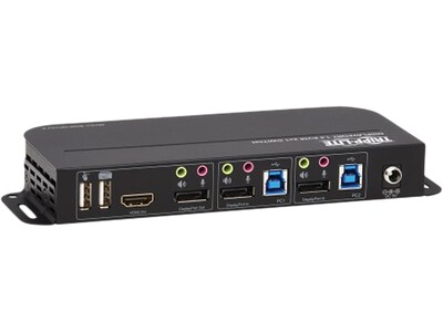 Tripp Lite 2-Port Unmanaged Switch, Up to 5 Gbps, Black (B005-DPUA2-K)