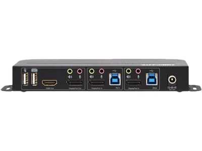 Tripp Lite 2-Port Unmanaged Switch, Up to 5 Gbps, Black (B005-DPUA2-K)