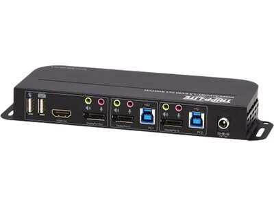 Tripp Lite 2-Port Unmanaged Switch, Up to 5 Gbps, Black (B005-DPUA2-K)