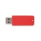 Verbatim PinStripe 128GB USB 3.2 Type-A Flash Drive, Red/Green/Blue, 3/Pack (70390)