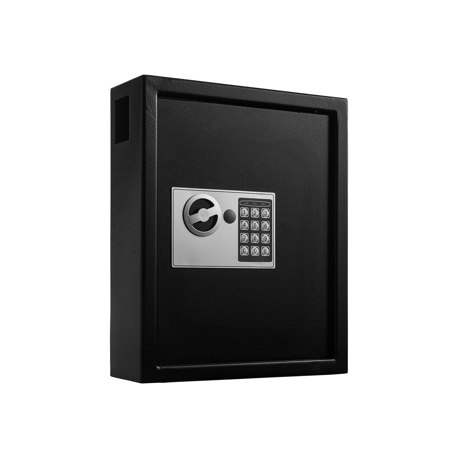 AdirOffice 40-Key Digital Lock Cabinet with Key Tags, Black (680-40-BLK-689-PKG)