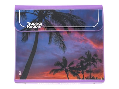 Mead Trapper Keeper 1 3-Ring Non-View Binder, Palm Trees (260038FDE1-ECM)