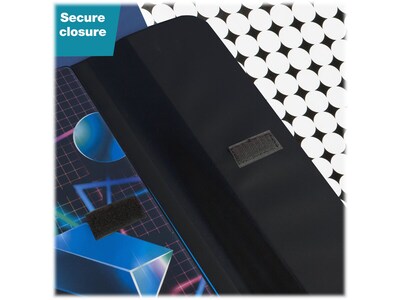 Mead Trapper Keeper 1" 3-Ring Non-View Binder, Shapes (260038CQ1-ECM)