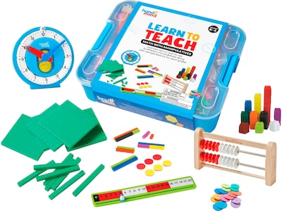 hand2mind Learn to Teach Math Manipulative Kit (94520)