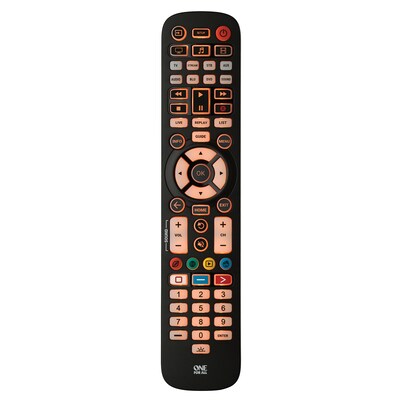 One For All Essential 8-Device Backlit Universal Remote (URC3680)