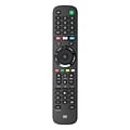 ONE FOR ALL Replacement Remote for Sony TV, Black (UEBVURC4812)